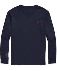 Polo Ralph Lauren - Logo-Embroidered Long-Sleeve T-Shirt - Lyst
