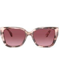 Michael Kors - Geometric-Frame Sunglasses - Lyst