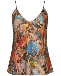 L'Agence - Top Lexi Con Scollo A V - Lyst
