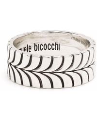 Emanuele Bicocchi - Engraved Band Ring - Lyst