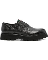 JOHN HARRISON - Pebbled-Effect Derby Shoes - Lyst