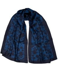 Elizabetta - Regina Floral-Jacquard Scarf - Lyst