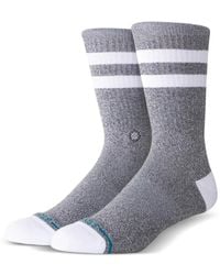 Stance - Stripe-Detail Crew Socks - Lyst