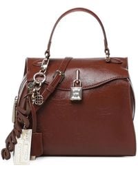V73 - Charm-Detail Padlock-Detail Shoulder Bag - Lyst