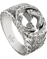 Gucci 'GG' Ring - Mettallic