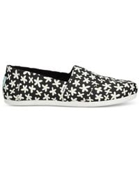 TOMS - Floral-Pattern Flat Espadrilles - Lyst