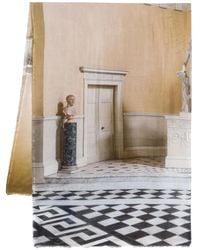 Faliero Sarti - Sciarpa Con Stampa Syon House - Lyst