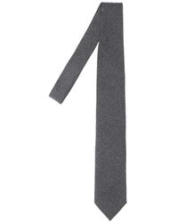Lardini - Melange Wool Tie - Lyst
