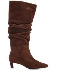 Alohas - Kalila Slouchy Suede Boots - Lyst