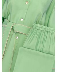 Sleeper - Satin Pajama Set - Lyst