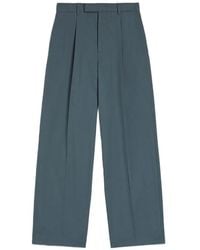 Jil Sander - Pleated Wide-Leg Pants - Lyst
