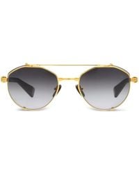 Balmain - Round-Frame Sunglasses - Lyst