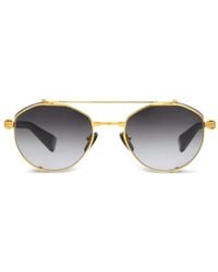 Balmain - Round-Frame Sunglasses - Lyst