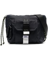 A.P.C. - ロゴパッチ ベルトバッグ - Lyst