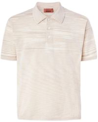 Missoni - Polo A Rayas Con Manga Corta - Lyst