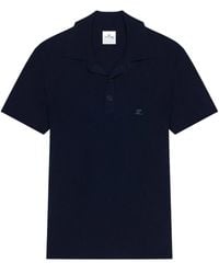 Courreges - Knitted Polo Shirt - Lyst