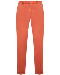Fedeli - Slim-Fit Turn-Up Trousers - Lyst