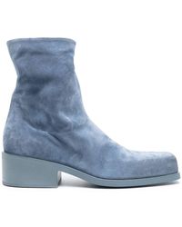 Marsèll - Suede Ankle Sock Boots - Lyst