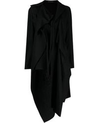 Yohji Yamamoto - Asymmetric Wool Jacket - Lyst