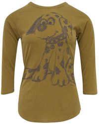 OPEN YY - Pet Club Dalmatian Doodle-Print T-Shirt - Lyst