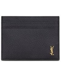 Saint Laurent - Tiny Cassandre Cardholder - Lyst