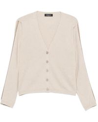 Fabiana Filippi - Bead-Embellished V-Neck Cardigan - Lyst