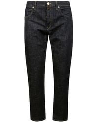 Incotex - Logo-Patch Jeans - Lyst