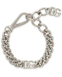 Dolce & Gabbana - Armband Met Logoplakkaat - Lyst