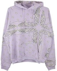 The World Is Yours - Paisley-print Hoodie - Lyst