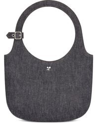 Courreges - Borsa Tote Holy Denim - Lyst