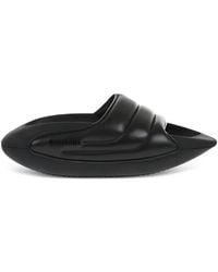 Balmain - Quilted Leather Sandals - Lyst