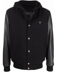 Philipp Plein - Long-Sleeve Bomber Jacket - Lyst