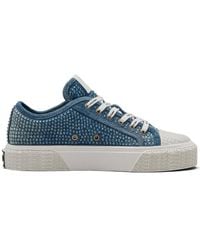 Marc Jacobs - The Crystal Denim Sneakers - Lyst