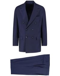 Kiton - Double-Breasted Suit - Lyst