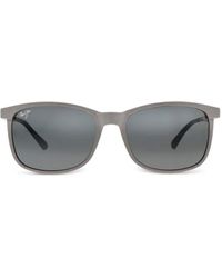 Maui Jim - Hulili Sonnenbrille Mit Eckigem Gestell - Lyst