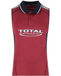 Martine Rose - Shrunken Fit Polo Football Vest - Lyst