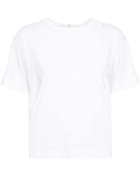Sacai - T-Shirt mit Kontrasteinsatz - Lyst