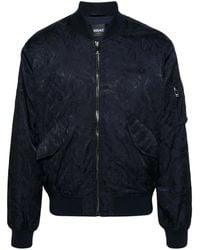Versace - Logo Jacquard Blouson - Lyst