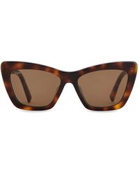 Tod's - Cat Eye-Frame Sunglasses - Lyst