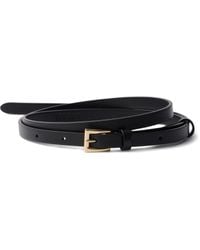 Prada - スクエアバックル レザーベルト - Lyst