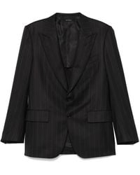 Tom Ford - Gestreepte Blazer - Lyst