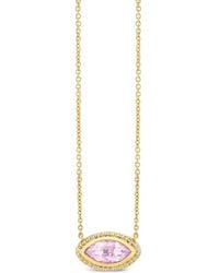 Sydney Evan - Quartz And Diamond Necklace - Lyst