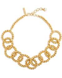 Oscar de la Renta - Pearl-embellished Rope-style Necklace - Lyst