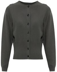 Samsøe & Samsøe - Saane Ribbed-Knit Cardigan - Lyst