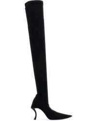 Balenciaga - アワーグラス 100mm ニーハイブーツ - Lyst