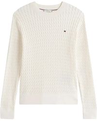 Tommy Hilfiger - Cable-Knit Pullover - Lyst