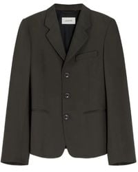 Lemaire - Single-Breasted Tailored Blazer - Lyst