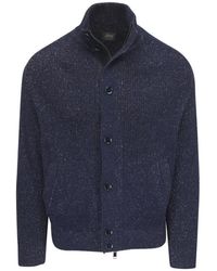 Brioni - Ribbed-Knit Cardigan - Lyst