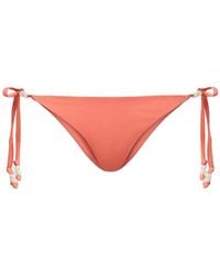 Twinset - Tie-Side Bikini Bottoms - Lyst