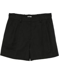Brunello Cucinelli - Pleated Pocket Shorts - Lyst